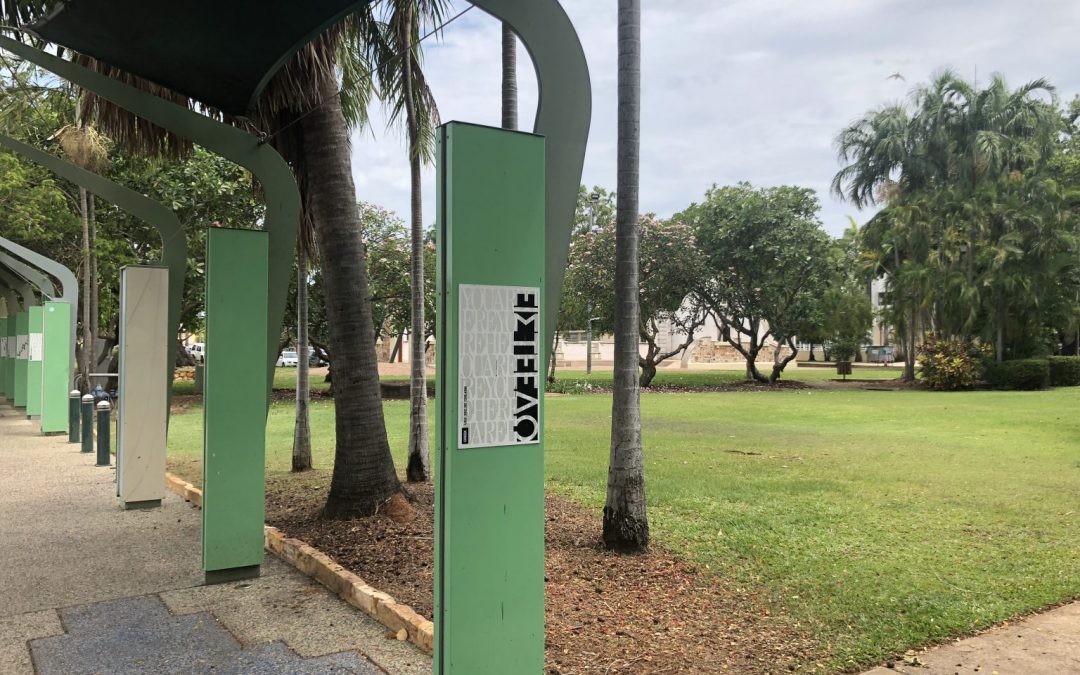 Cooling stations for pedestrian comfort