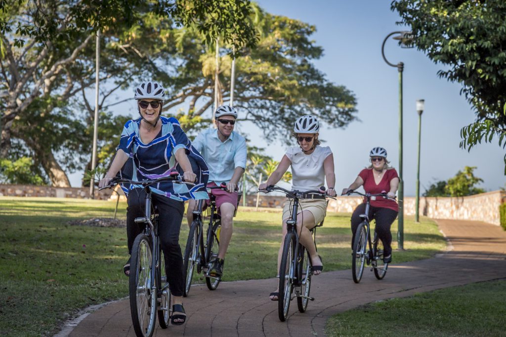 Biking around Darwin