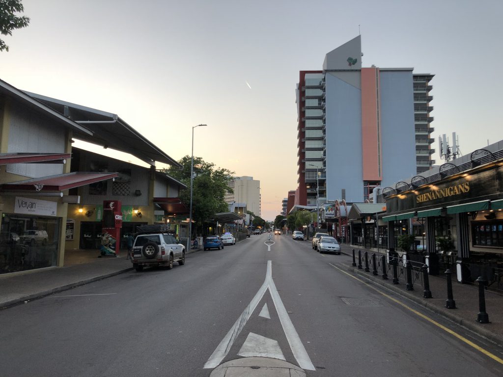 Darwin street canyons