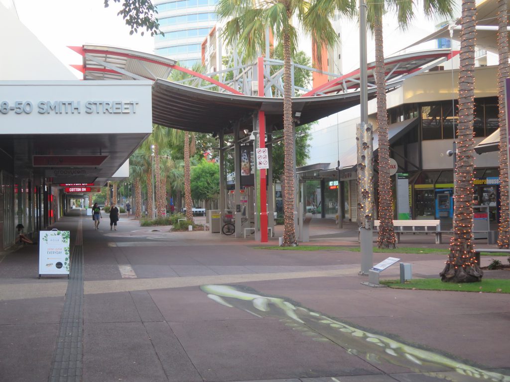 Darwin street walkways