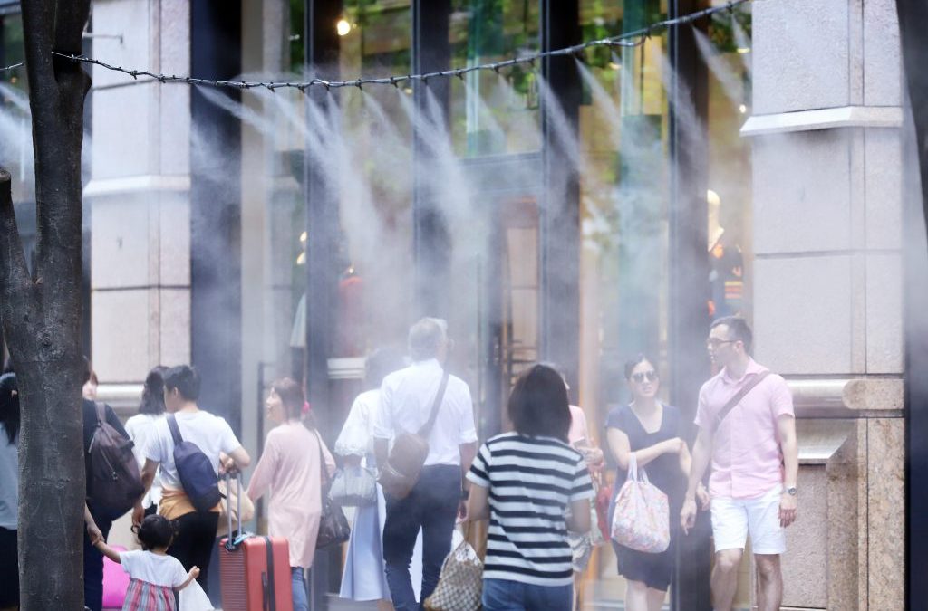 Water misting