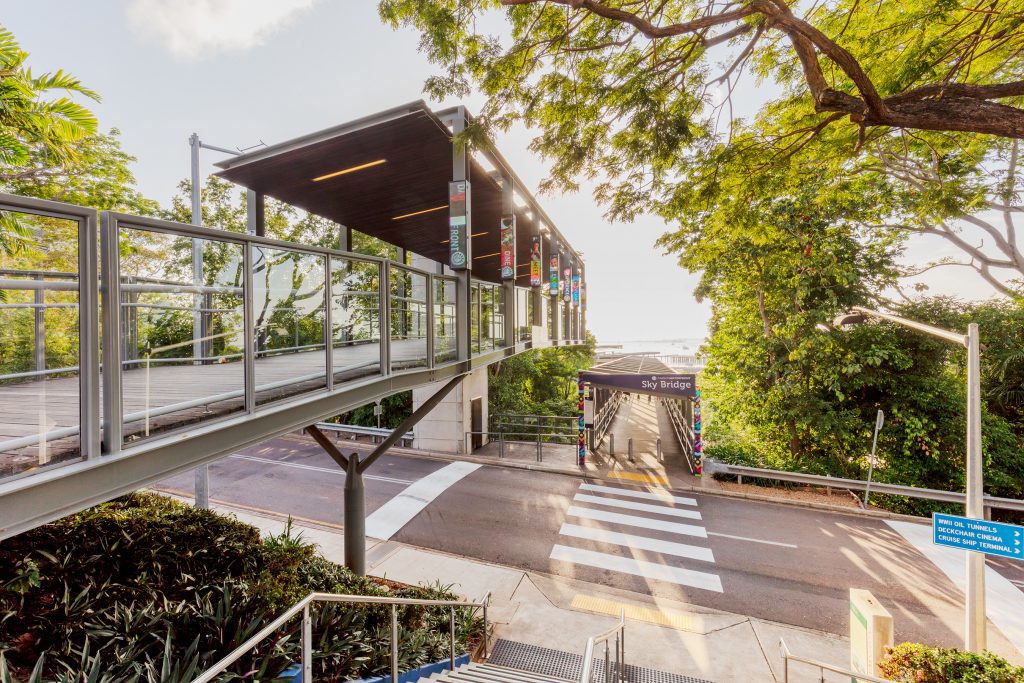 Darwin street skybridges